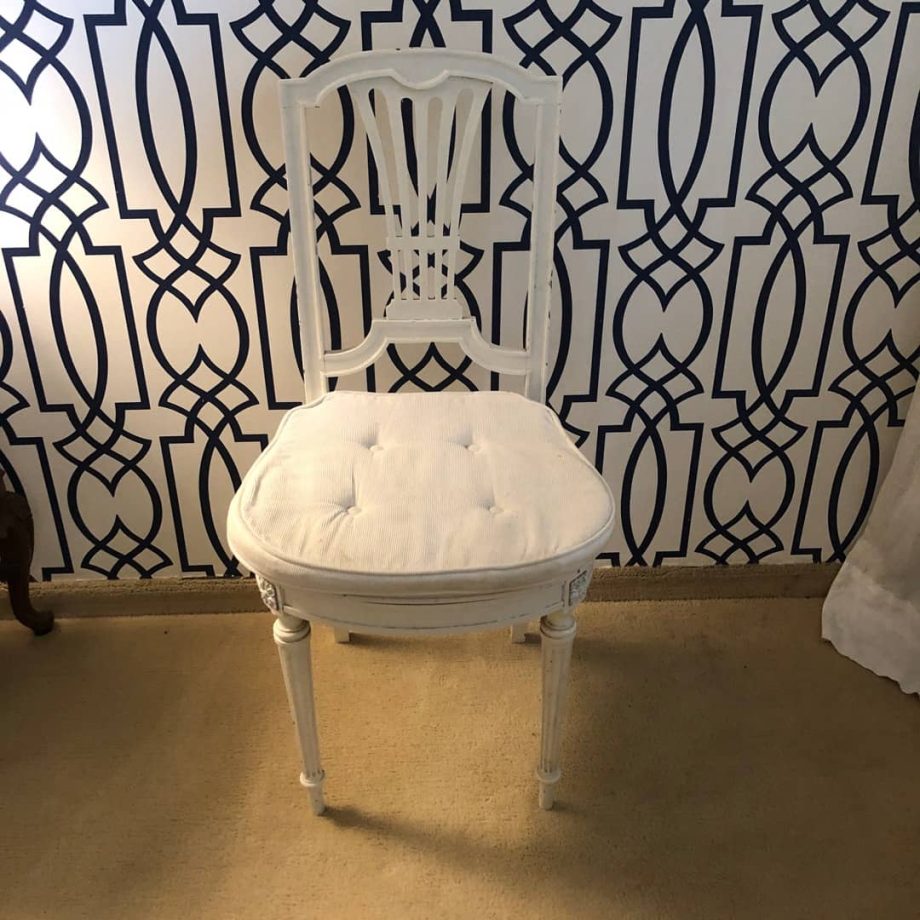 Silla inglesa con esterilla