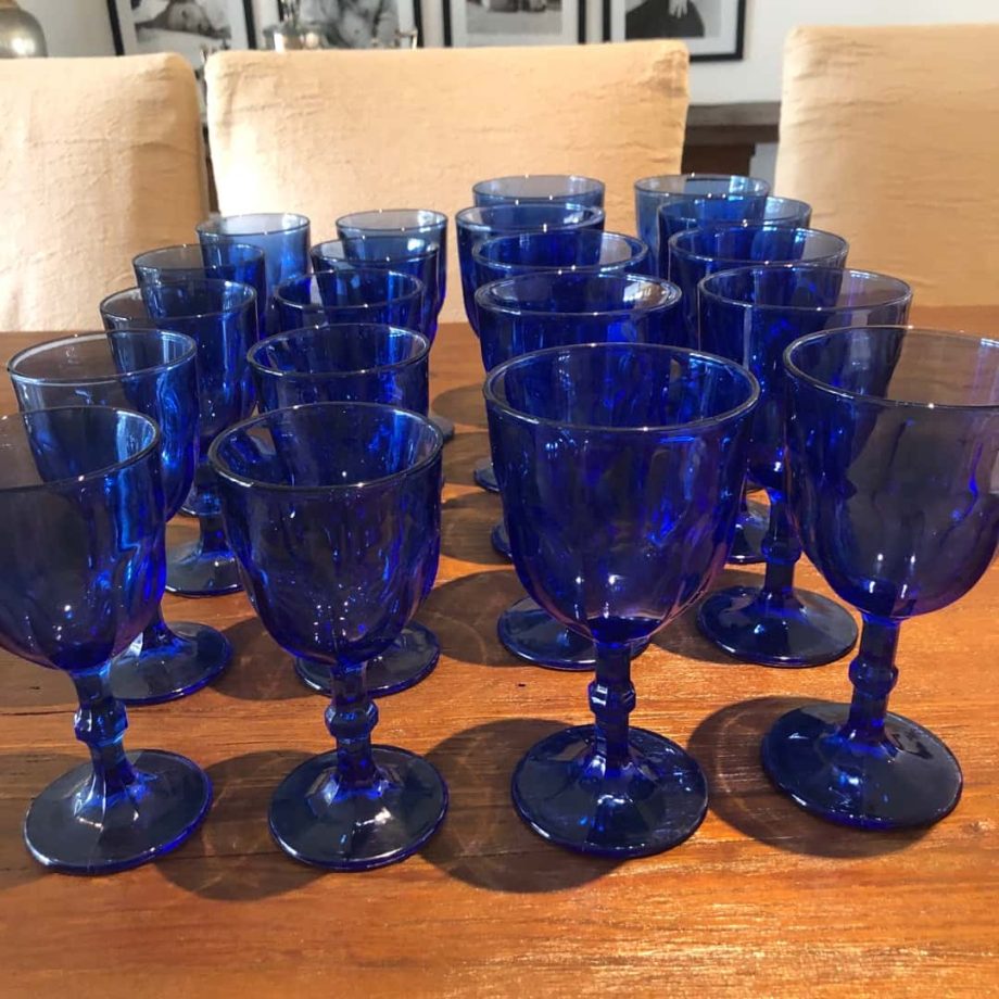 Copas azules
