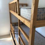 Cama cucheta con carro