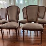6 sillas estilo francés