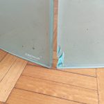 Mesa en vidrio