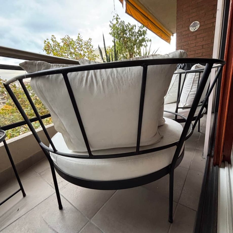 Par de sillones circulares