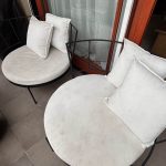Par de sillones circulares