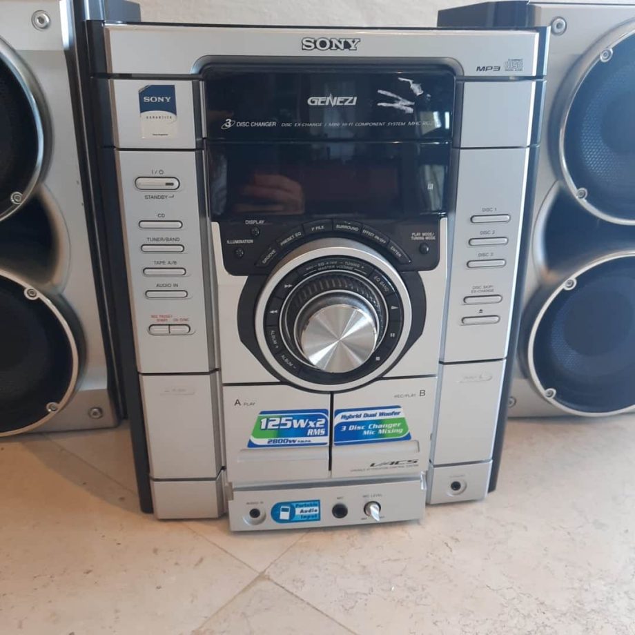 Minicomponente Sony