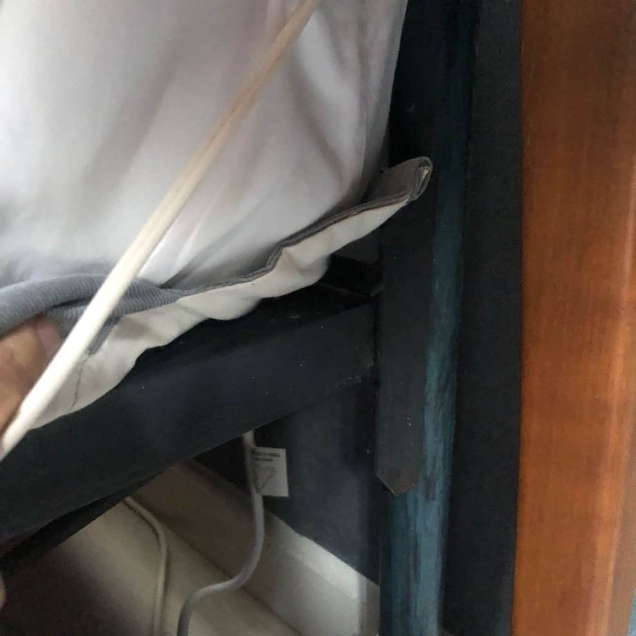 Cama 2 plazas con respaldo