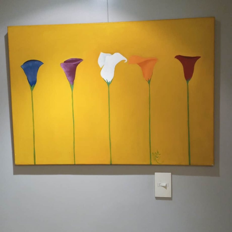 Cuadro decorativo "Flores"