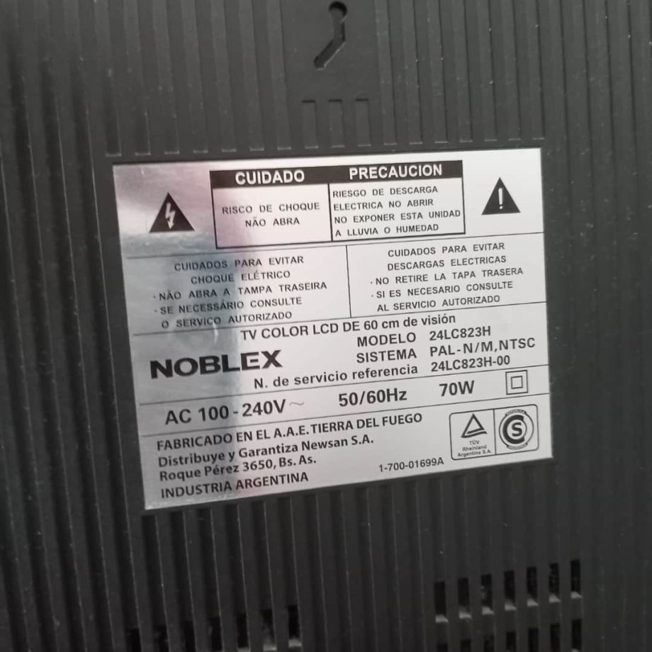 TV Noblex 24"
