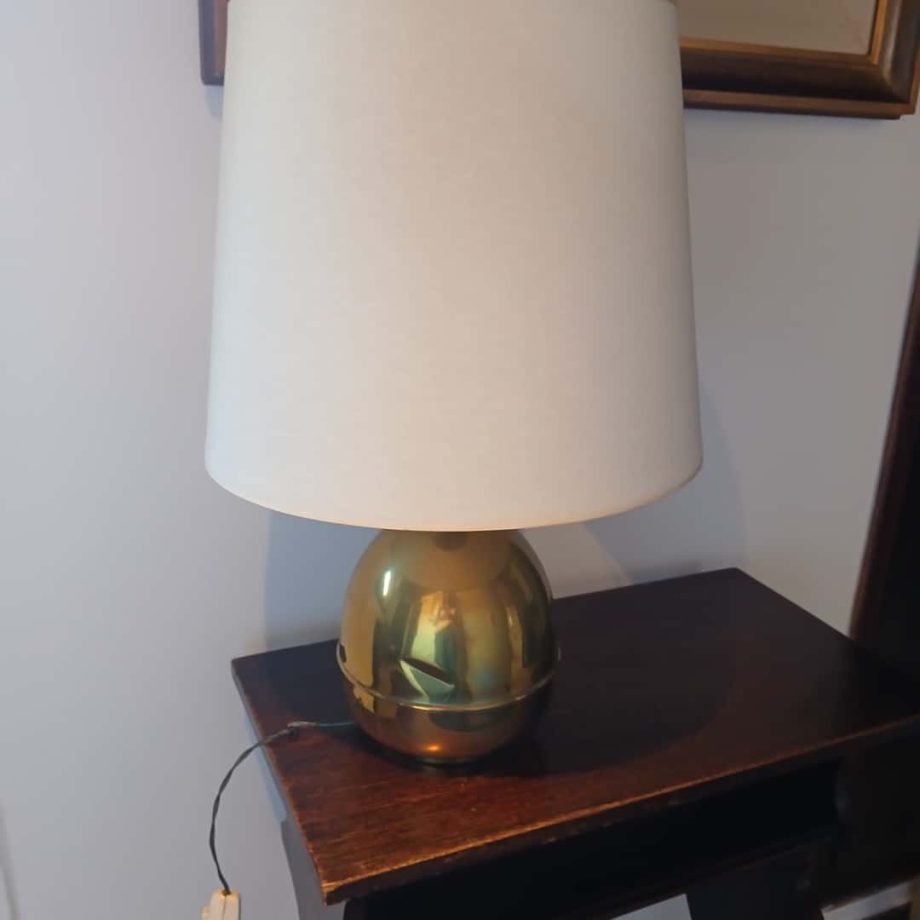 Lámpara esfera de bronce