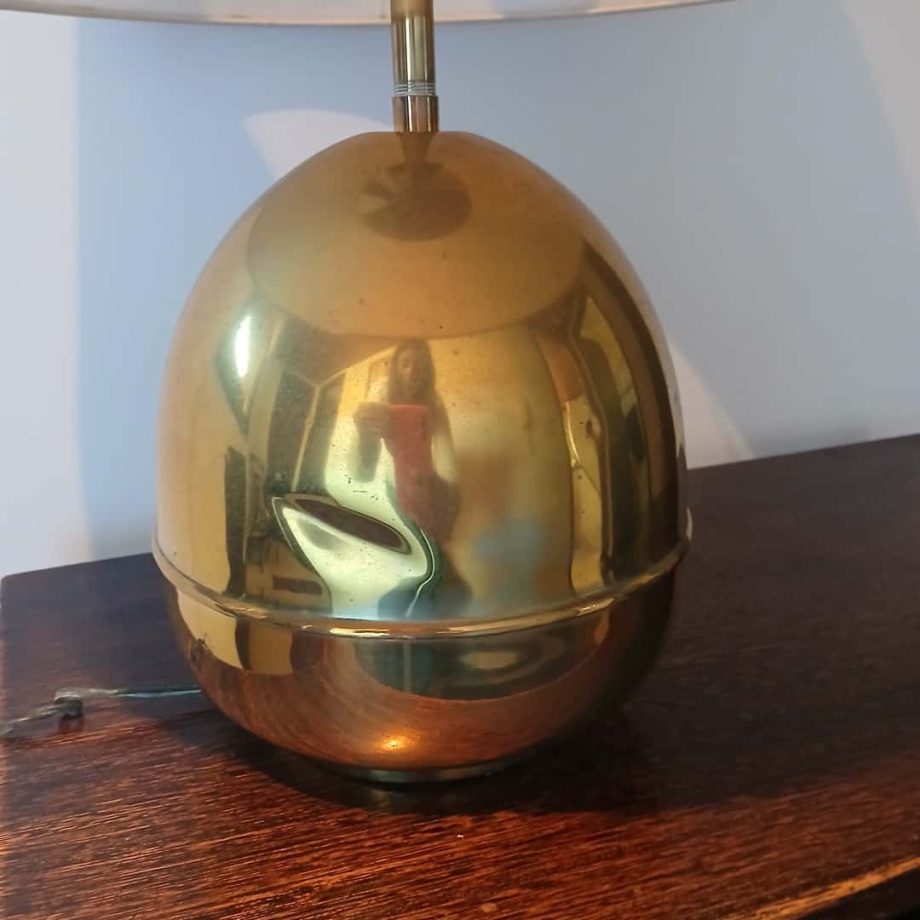 Lámpara esfera de bronce