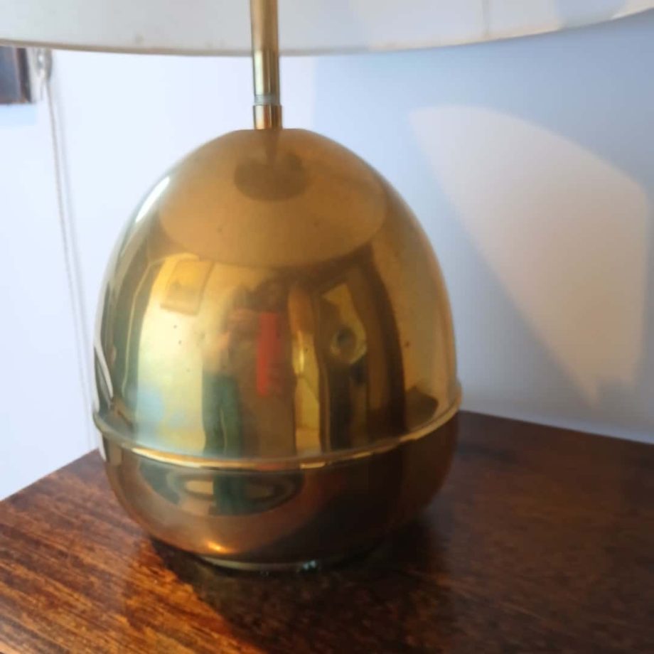 Lámpara esfera de bronce