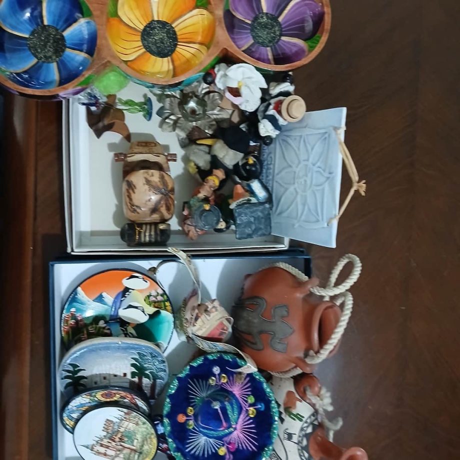 Lote de souvenirs