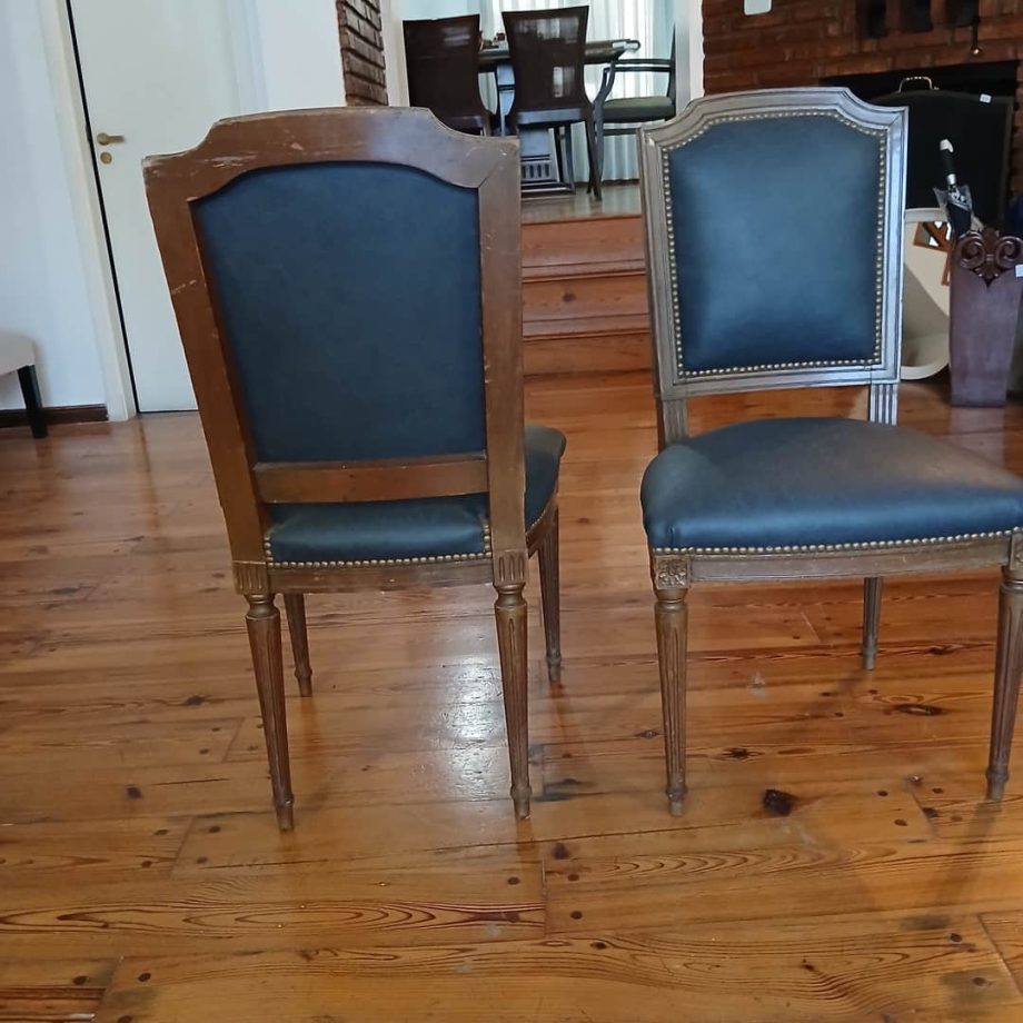 Par de sillas estilo francés