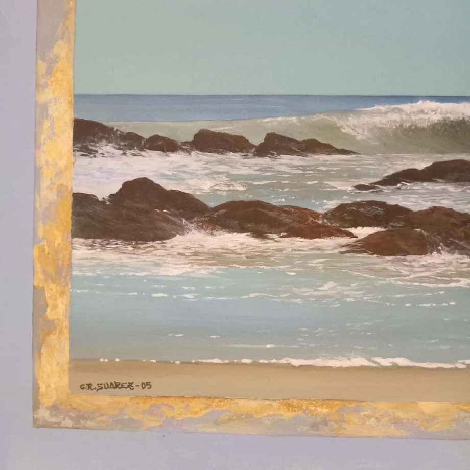 Cuadro "Olas", Suárez