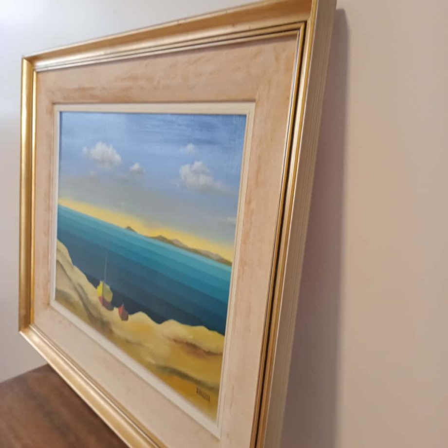 Óleo "Cielo azul", Martínez Remseyer