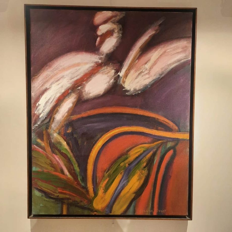 Cuadro "El pájaro y la silla"