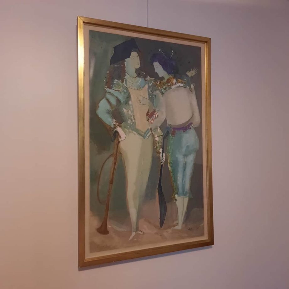 Serigrafía "Mujer", Raúl Soldi