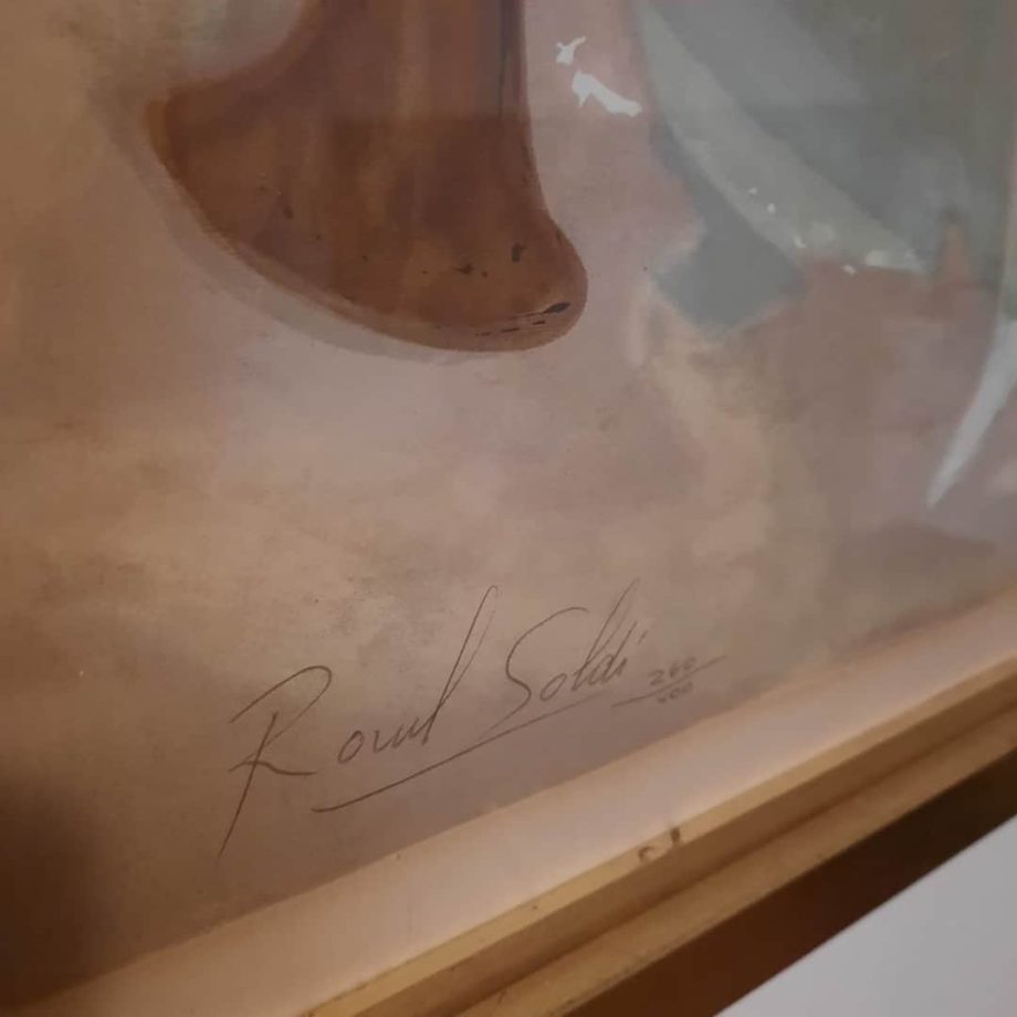 Serigrafía "Mujer", Raúl Soldi