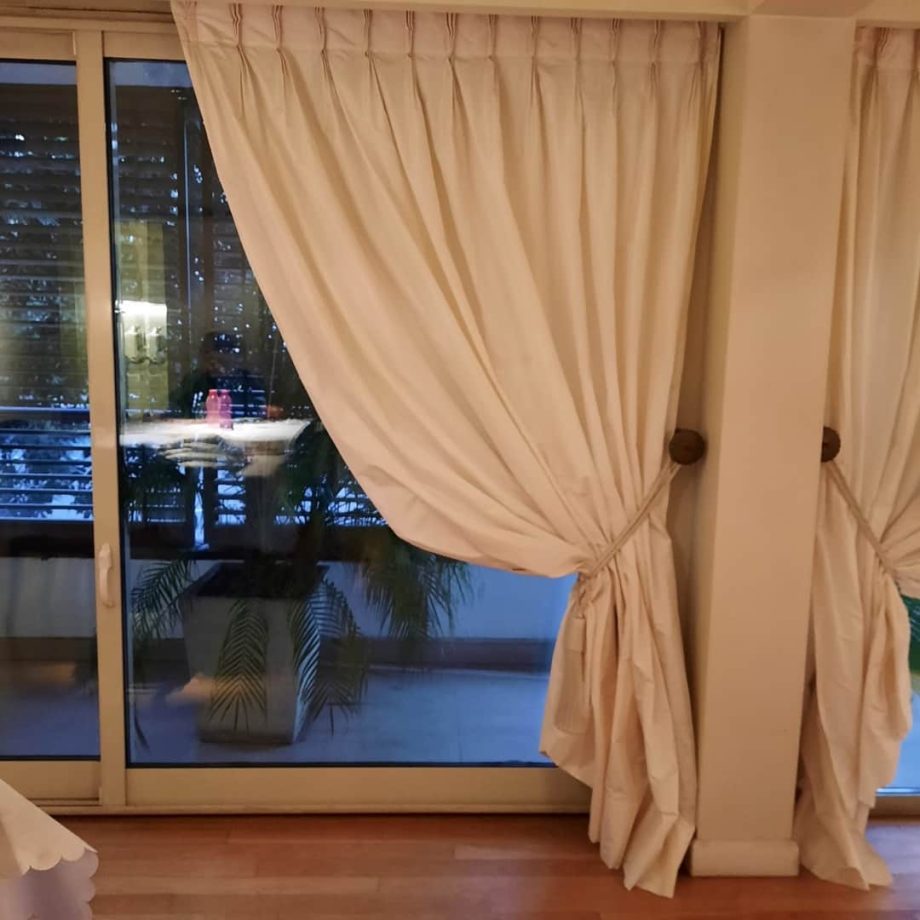 Cortinados con agarradera