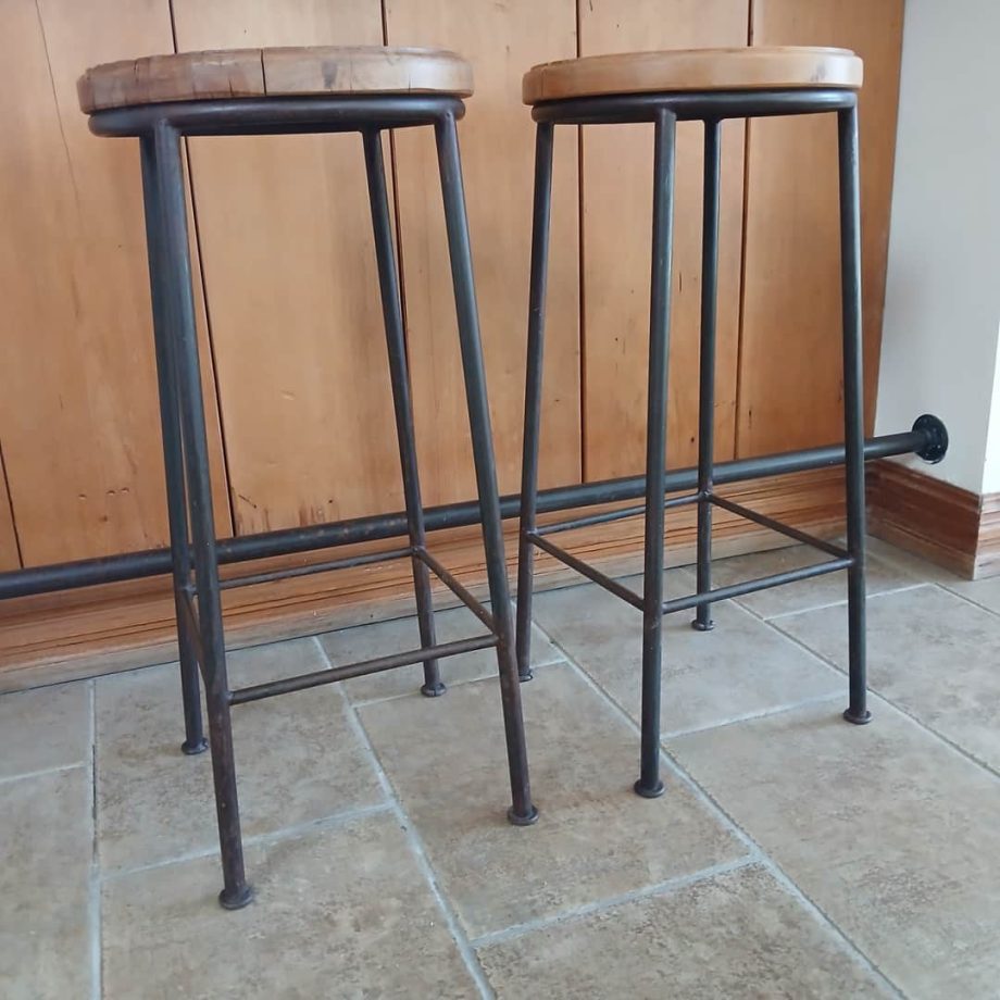 Par de banquetas altas