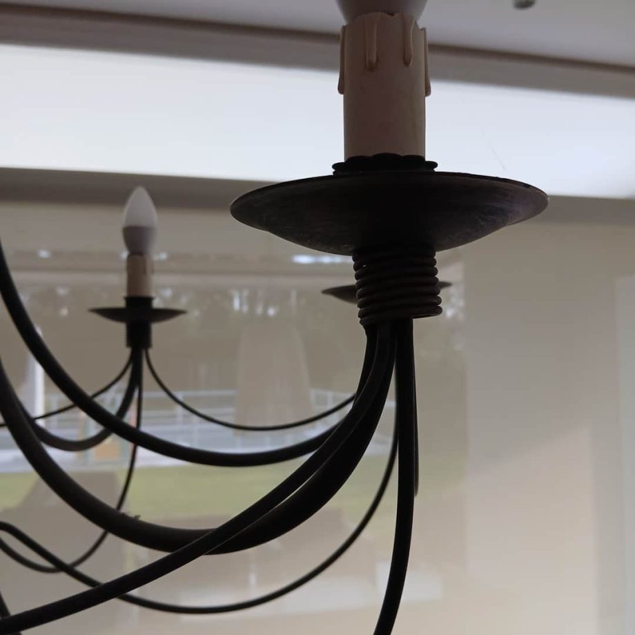 Araña 6 luces