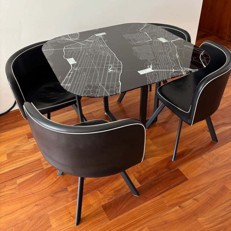 Juego de comedor de diseño
