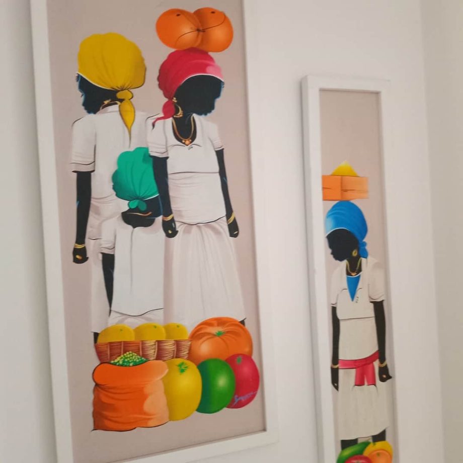 Cuadros decorativos "Negritas"