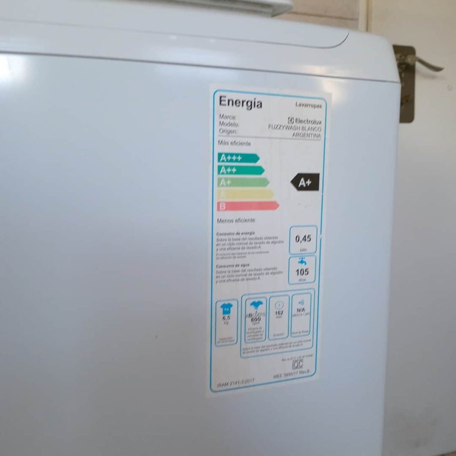 Lavarropas Electrolux