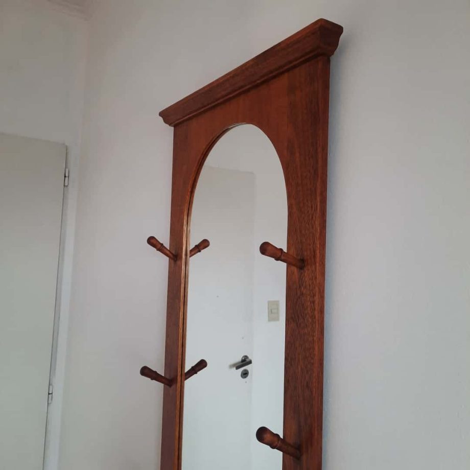 Perchero con espejo y porta paraguas