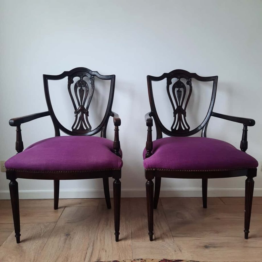Par de sillones de estilo inglés