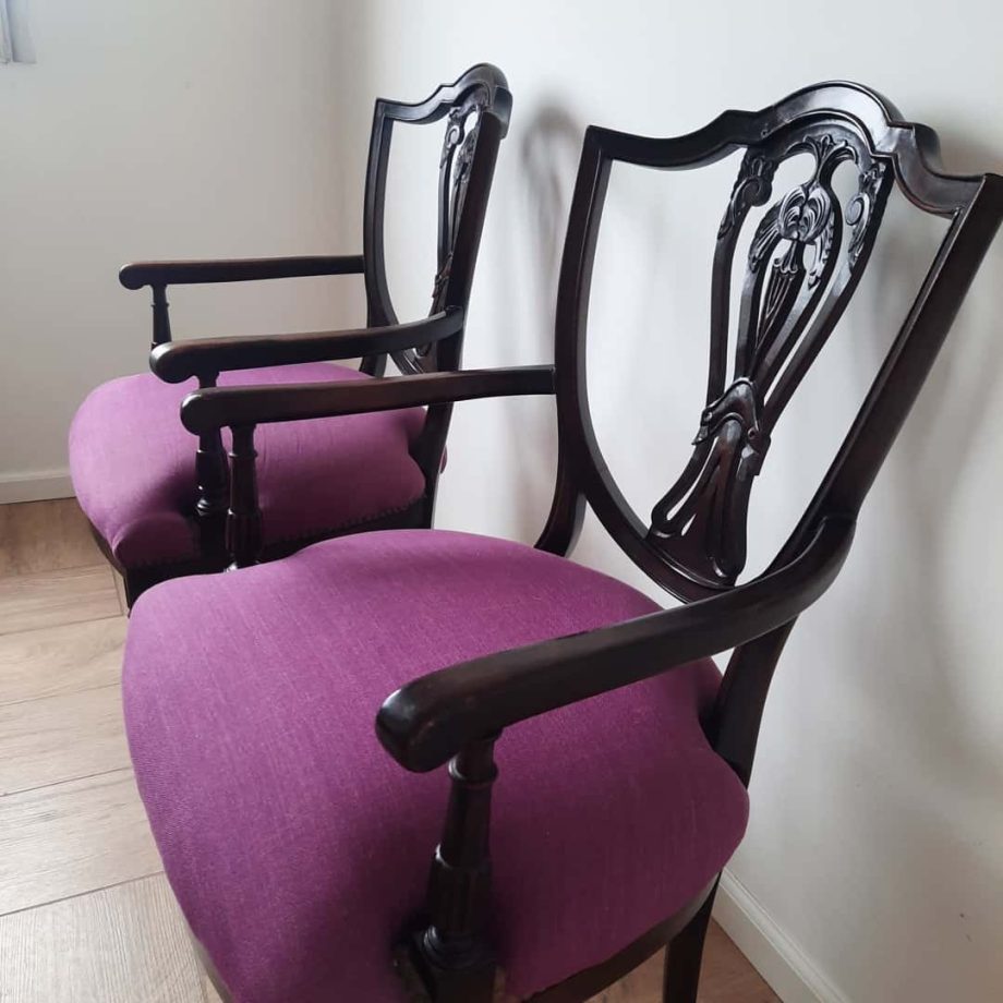 Par de sillones de estilo inglés