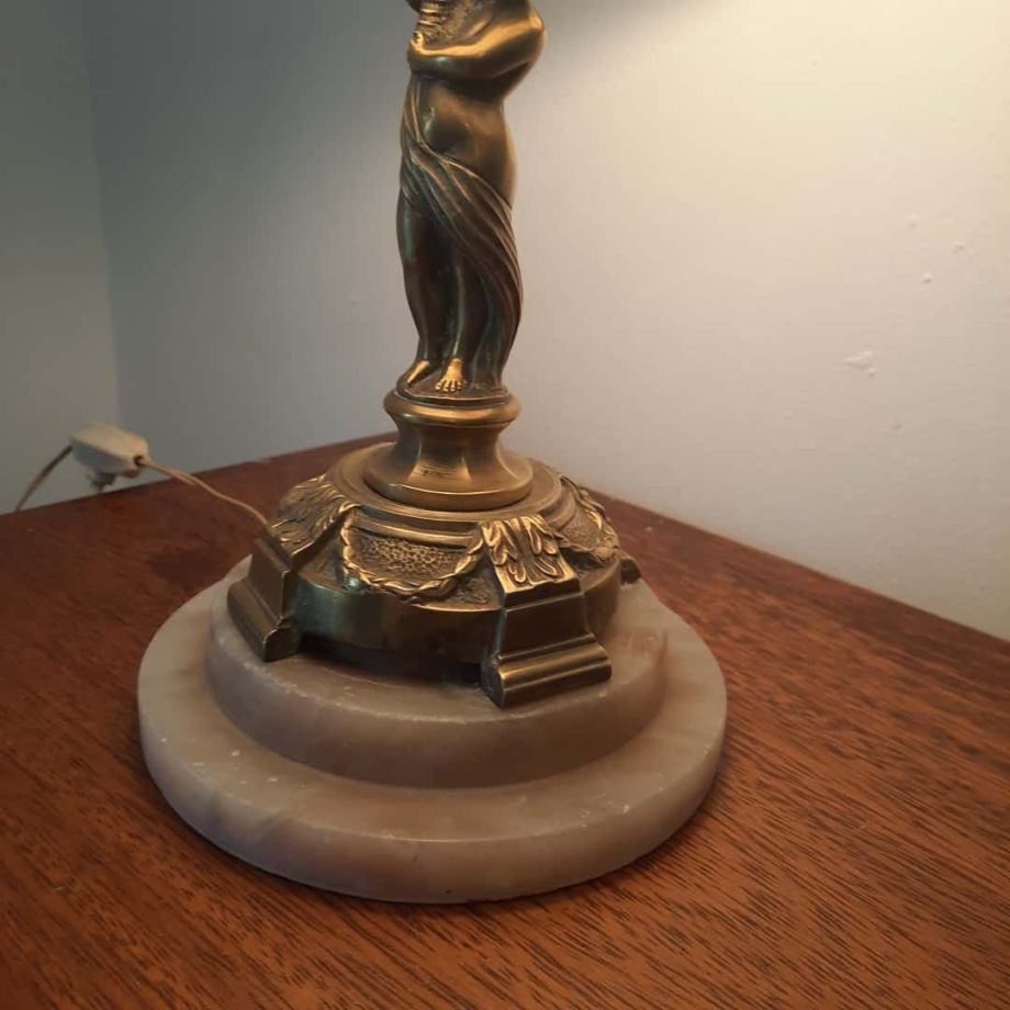 Lámpara en bronce