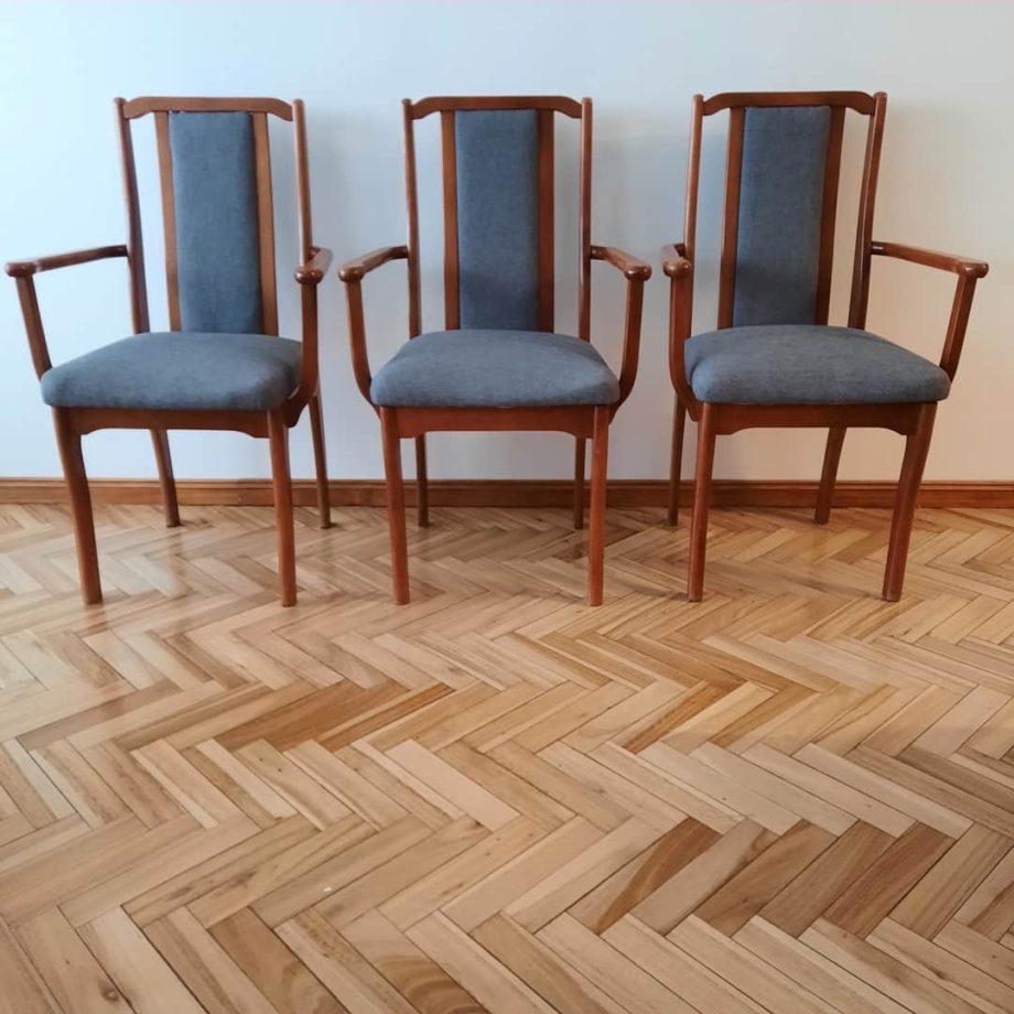 Sillas + silloncitos en gris