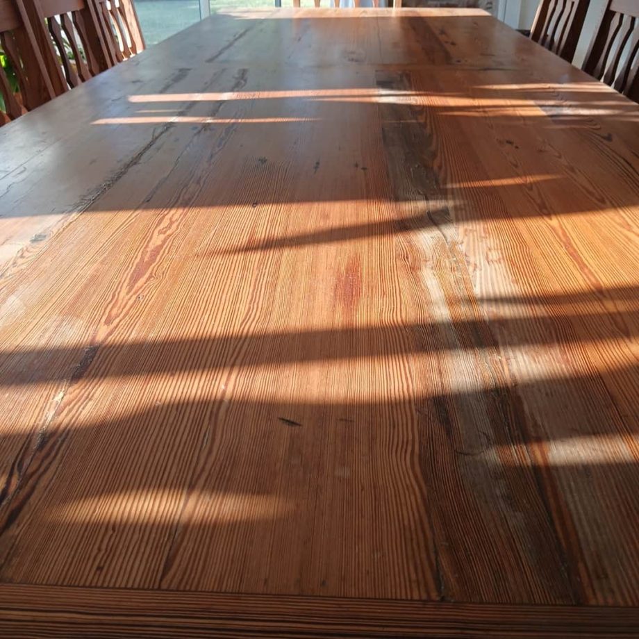 Juego de comedor estilo campo
