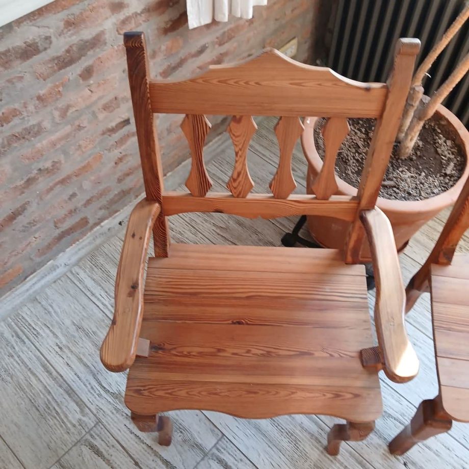 Juego de comedor estilo campo