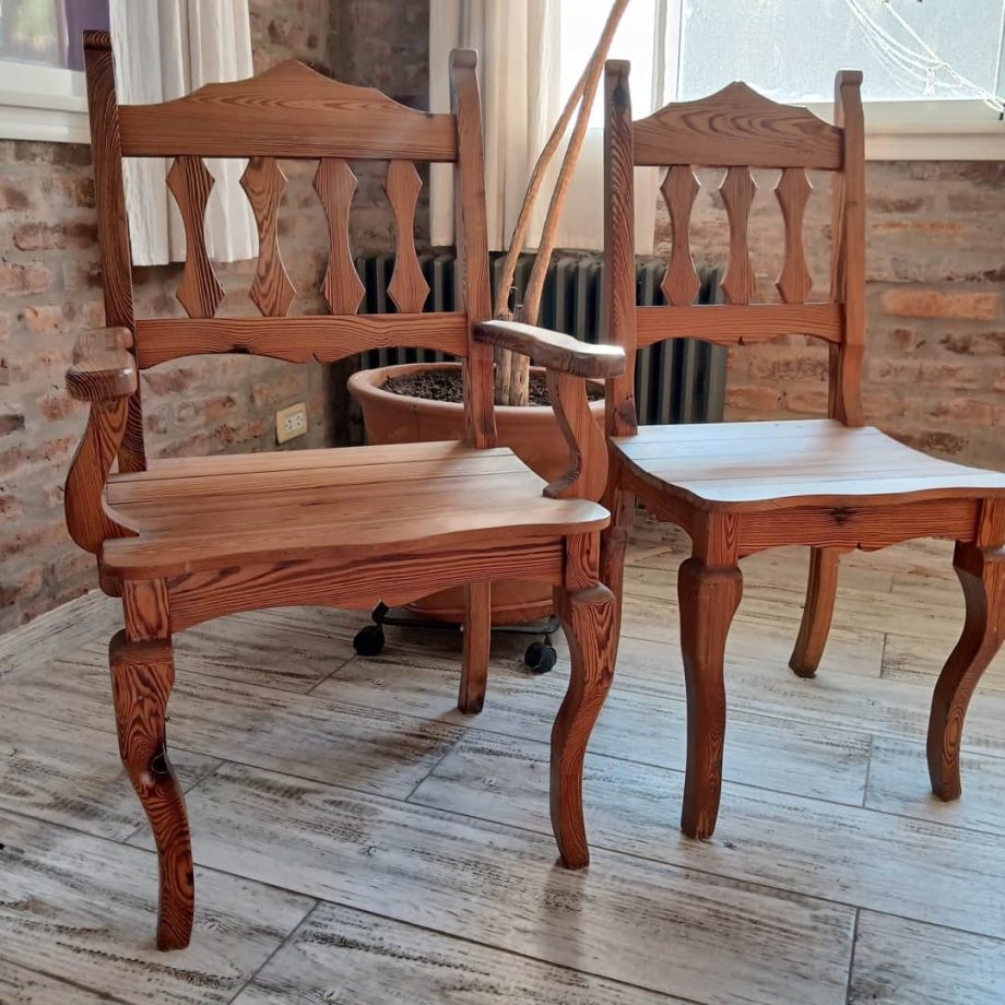 Juego de comedor estilo campo