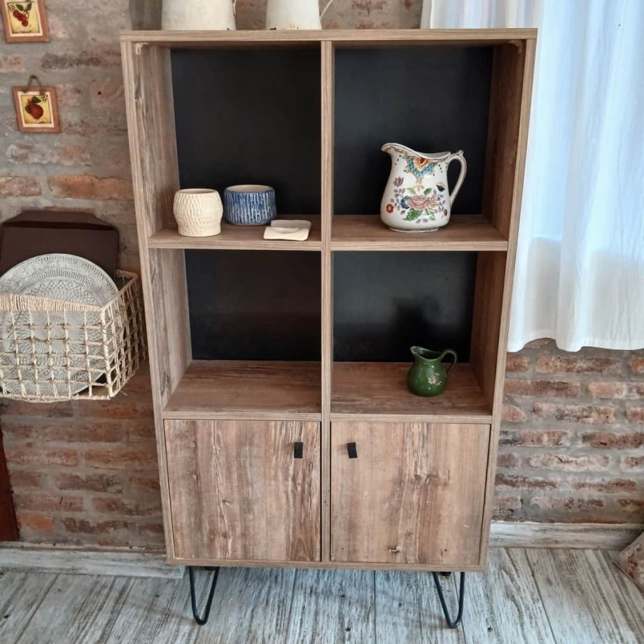 Mueble de diseño rústico