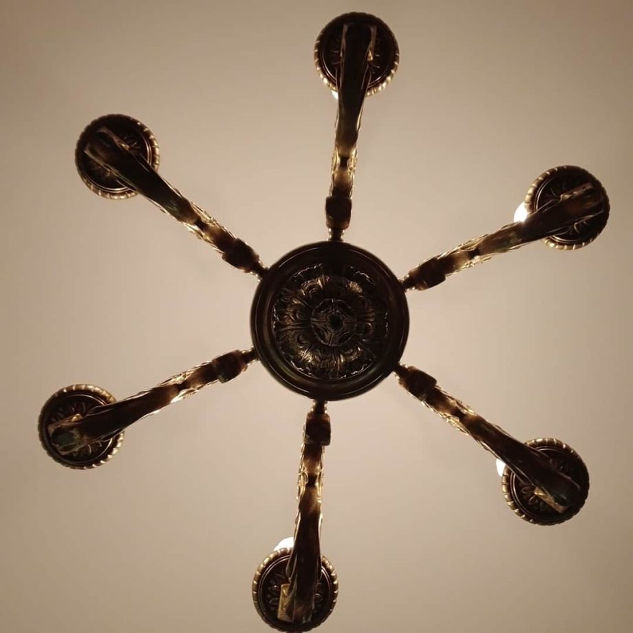 Araña en bronce