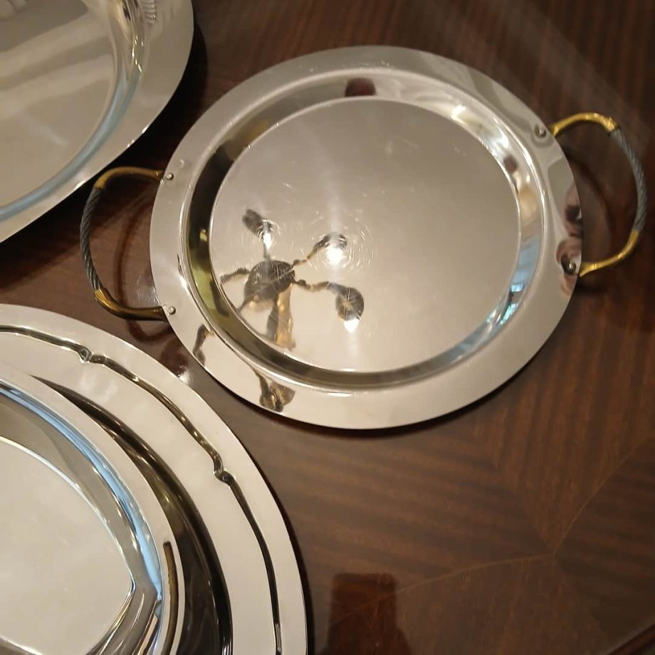 Fuentes en acero inox