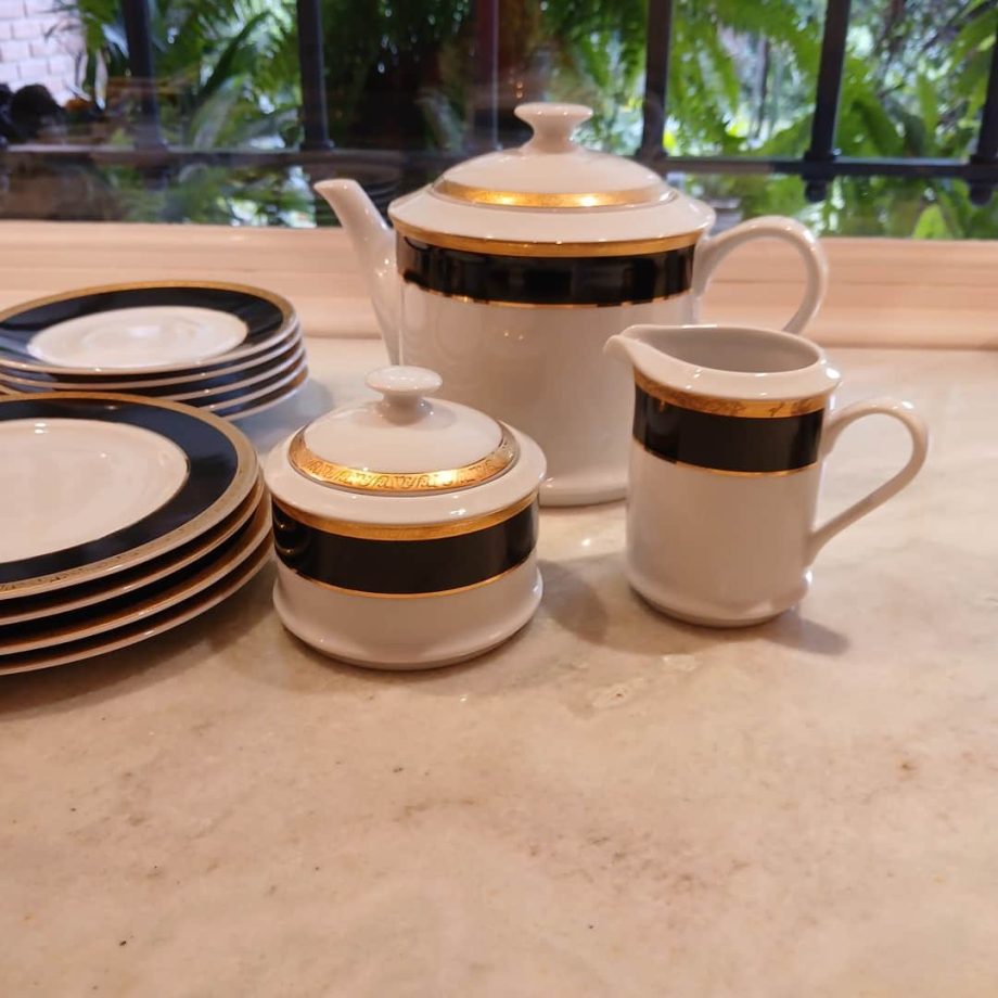 Juego de café China de Bohemia