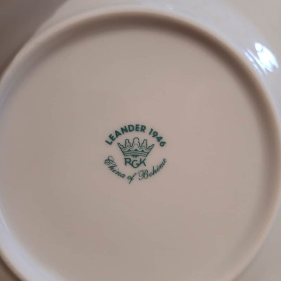 Juego de café China de Bohemia