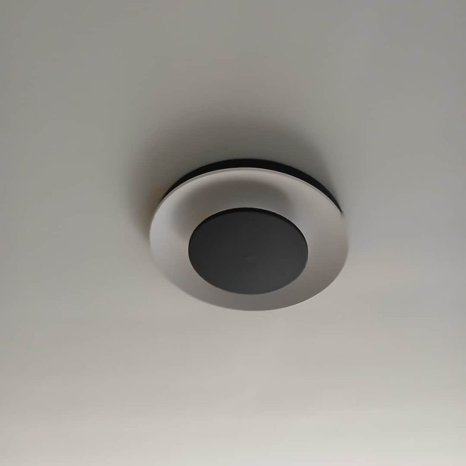Par de apliques circulares