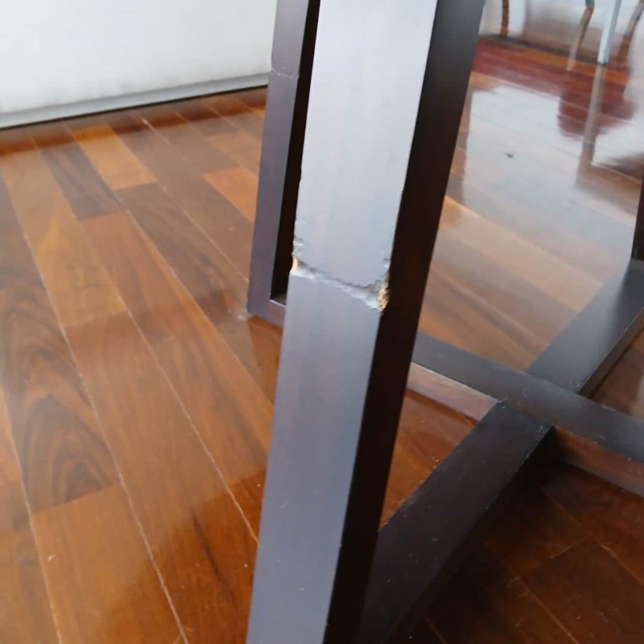 Mesa tapa redonda