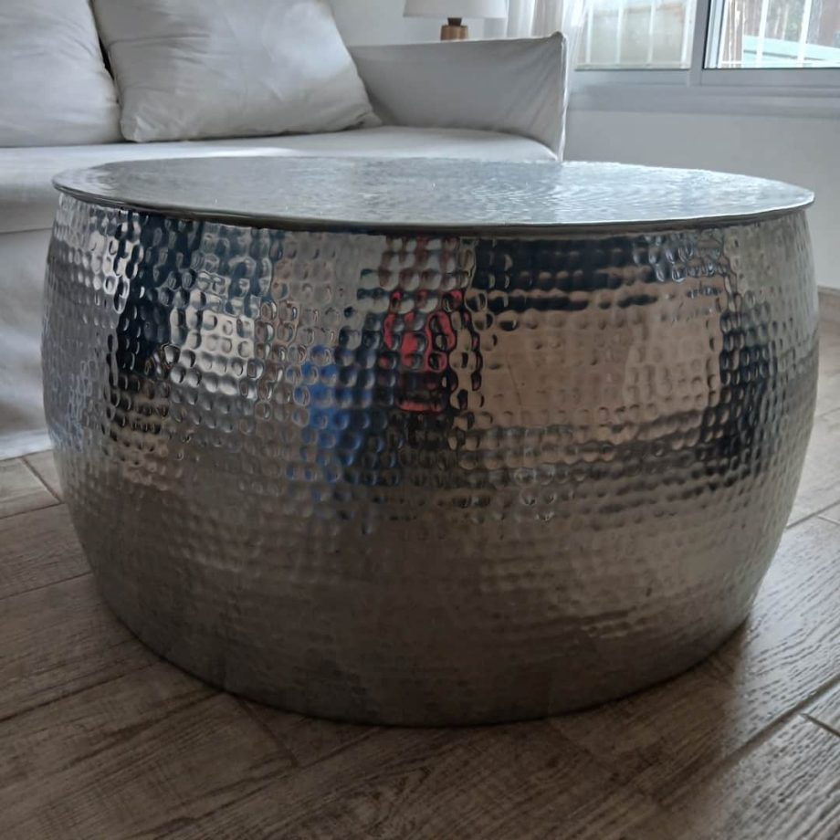 Mesa ratona plateado