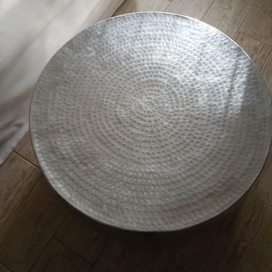 Mesa ratona plateado
