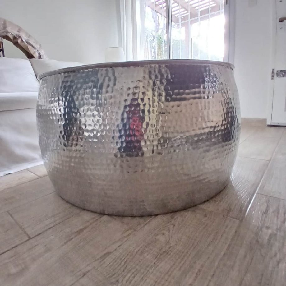 Mesa ratona plateado
