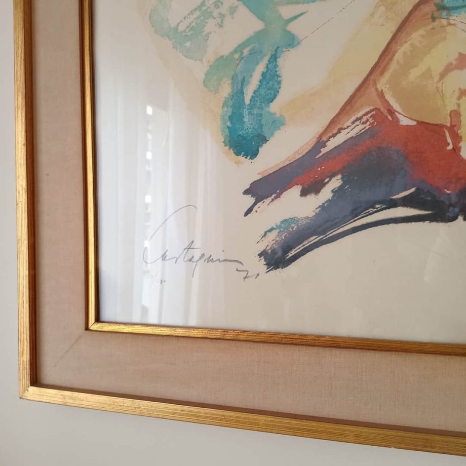 Serigrafía "Maternidad", Castagnino