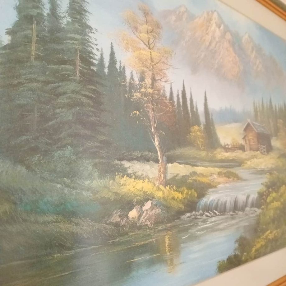 Lámina "Paisaje", Rodolfo Bayart
