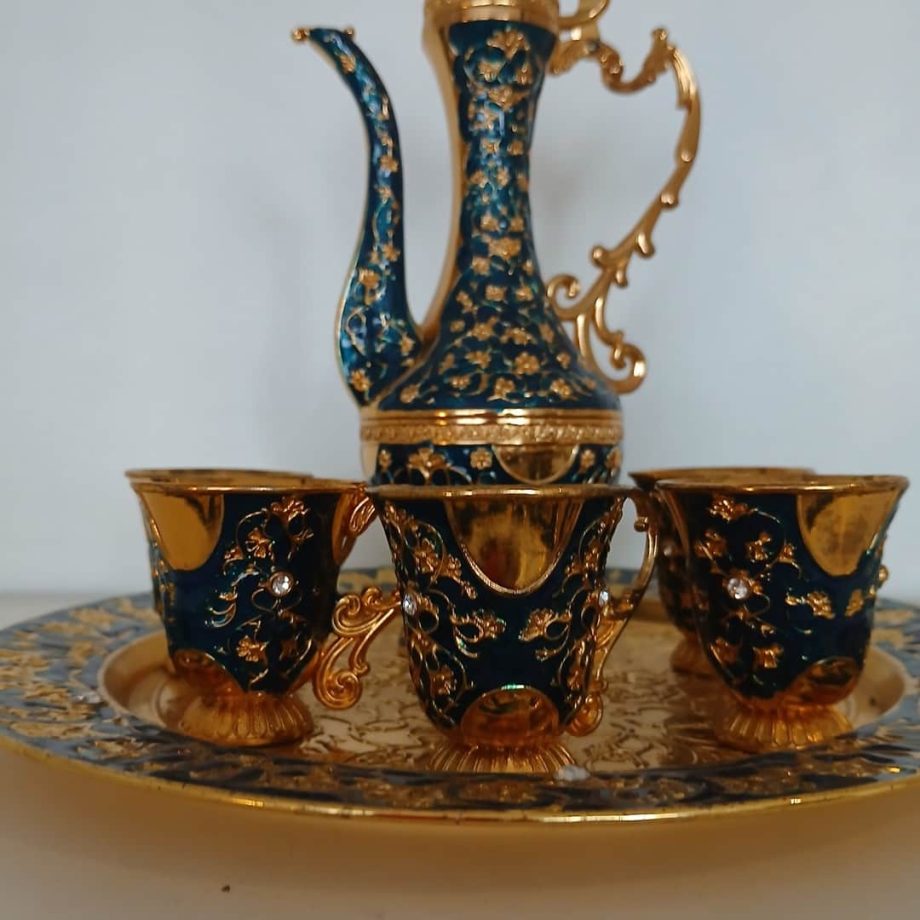 Cafetera turca + tazas