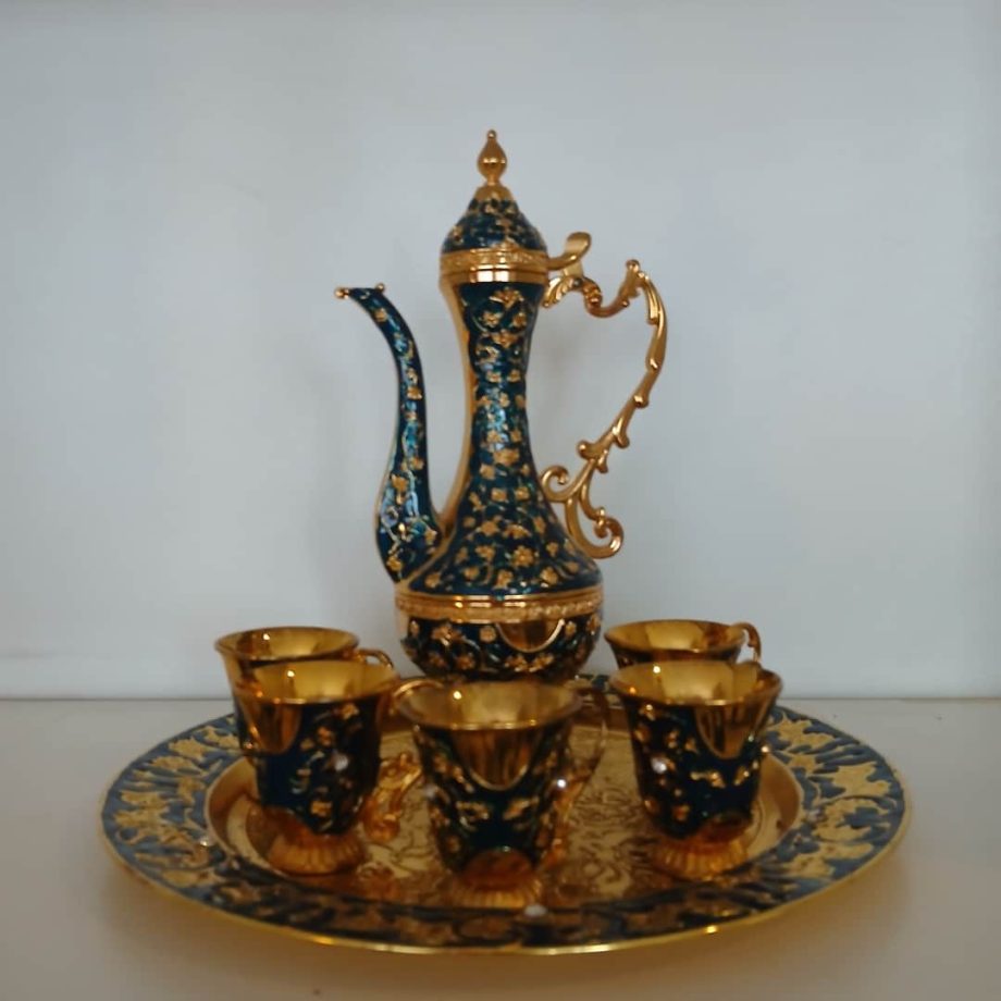 Cafetera turca + tazas