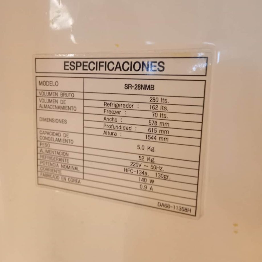 Heladera Samsung